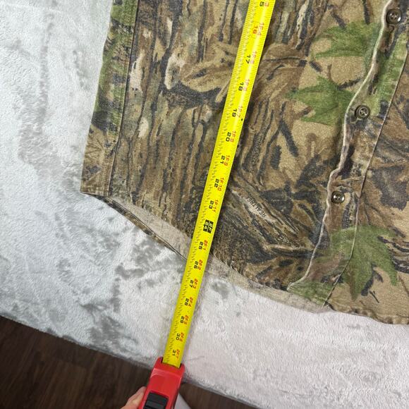 VTG Deerskin Realtree camo hunting gorpcore button up shirt mens Medium - Picture 5 of 5